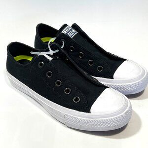 NEW Converse Chuck Taylor II OX Black - Mens 4 - Womens 6